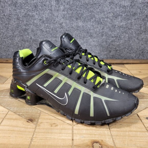 Nike Other - Nike Men's Shox O'Leven 429869-001 Black/Volt Yellow Trainer Shoes Size 13